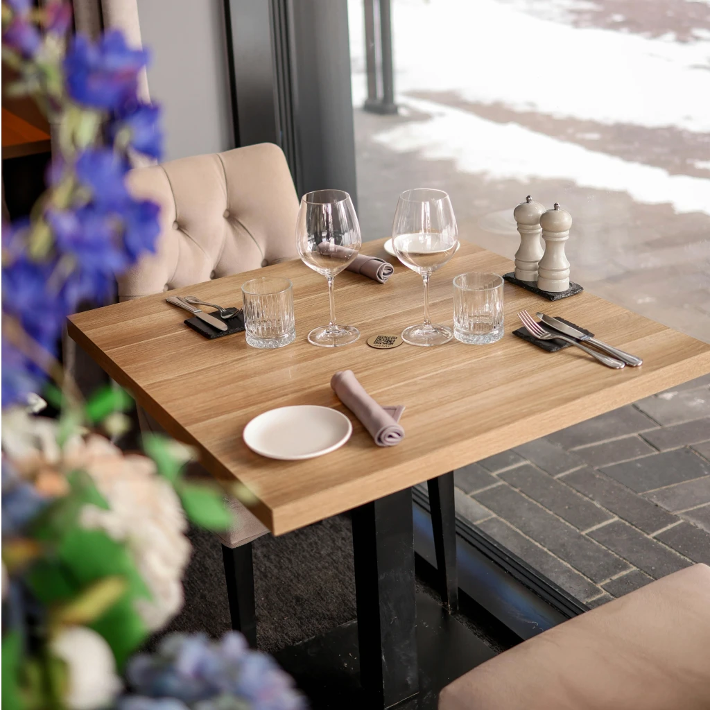 Perfekt für Restaurants & Cafés